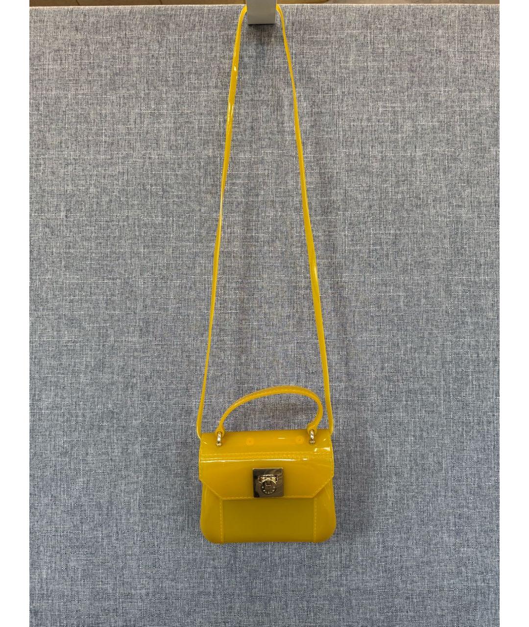 FURLA Желтая сумка через плечо, фото 6