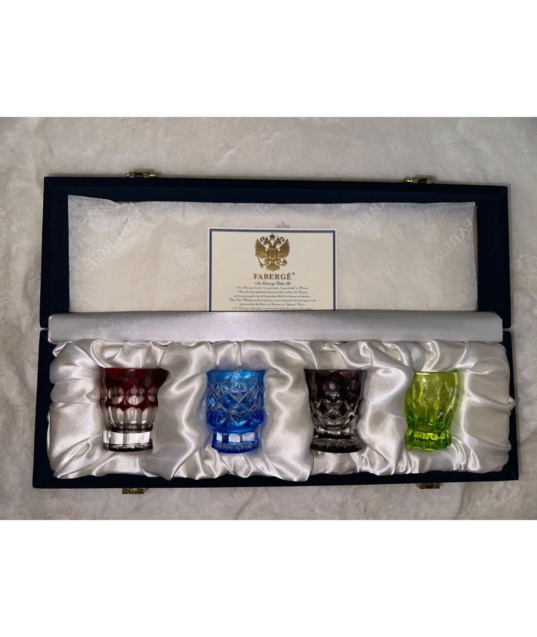 FABERGE Прозрачная хрустальная рюмка, фото 5
