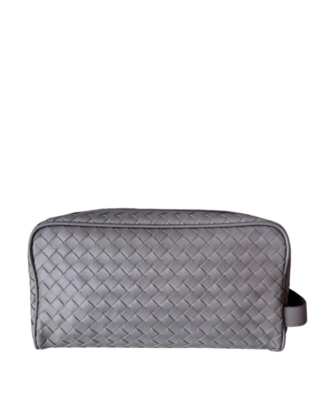 LOUIS VUITTON Бежевая кожаная барсетка, фото 1