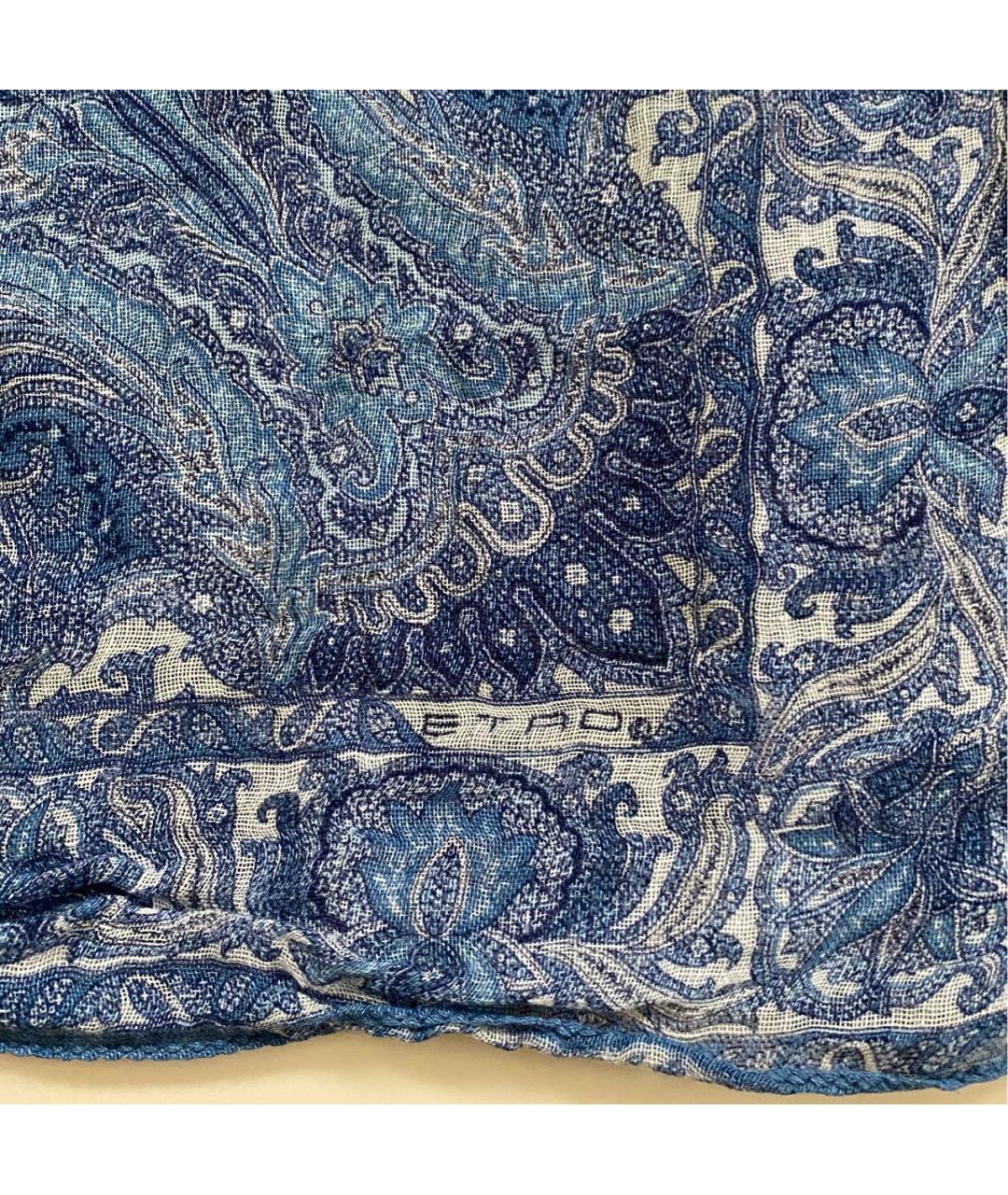 ETRO Мульти льняной платок, фото 5