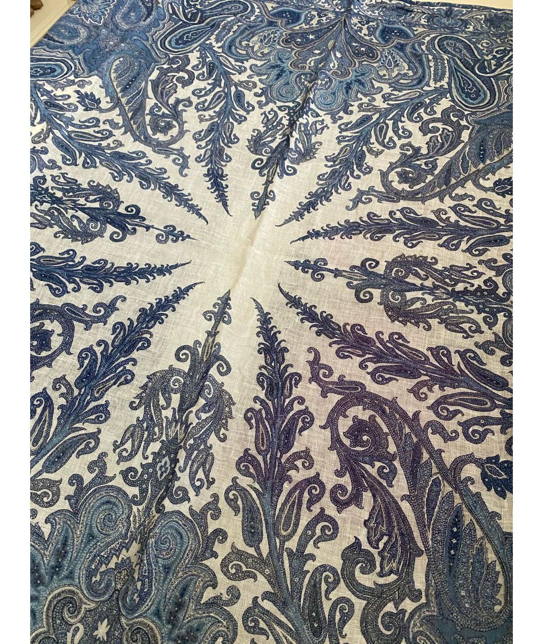ETRO Мульти льняной платок, фото 4