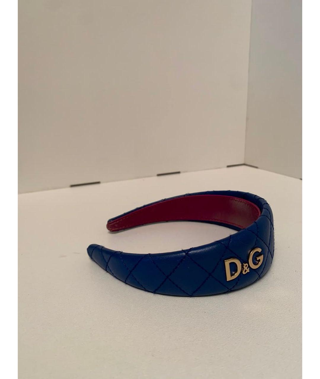 DOLCE&GABBANA Синяя повязка, фото 1