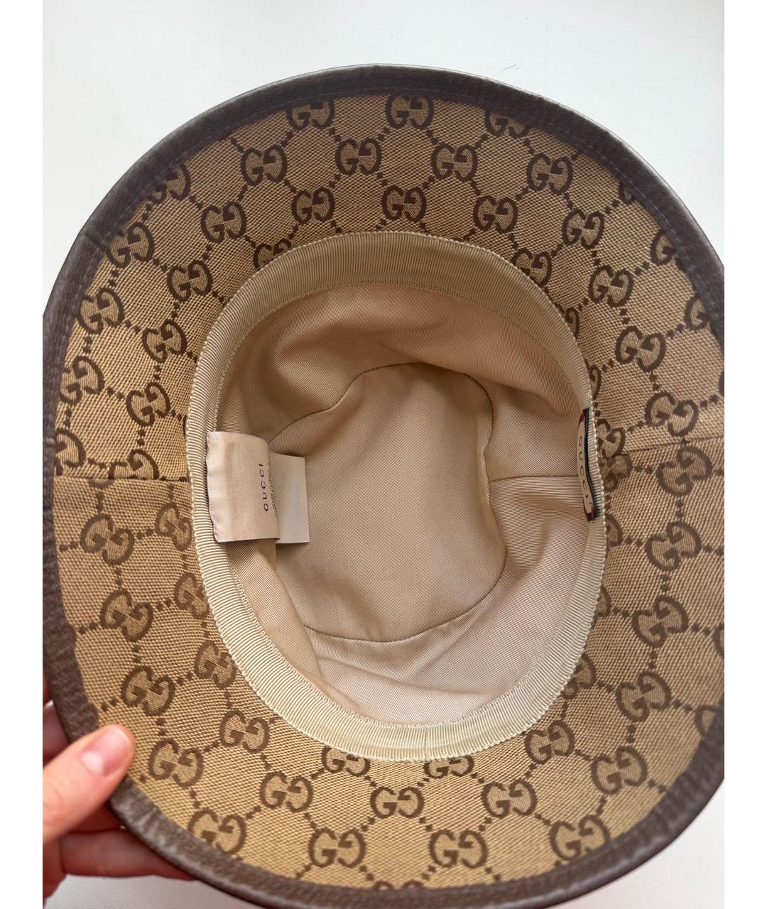 GUCCI Коричневая панама, фото 2