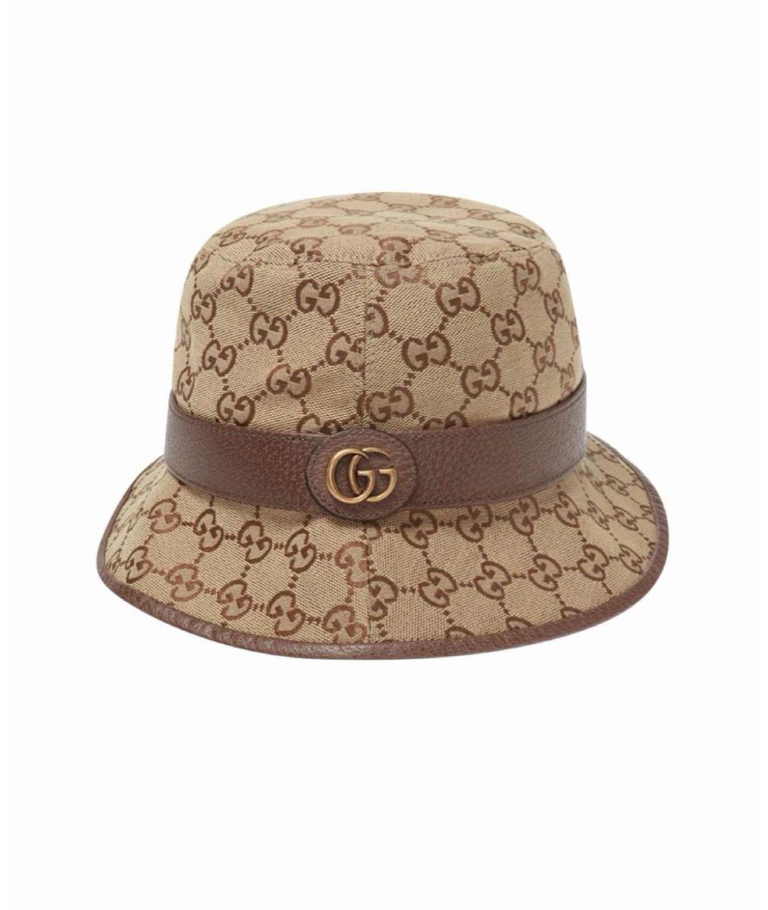 GUCCI Коричневая панама, фото 7