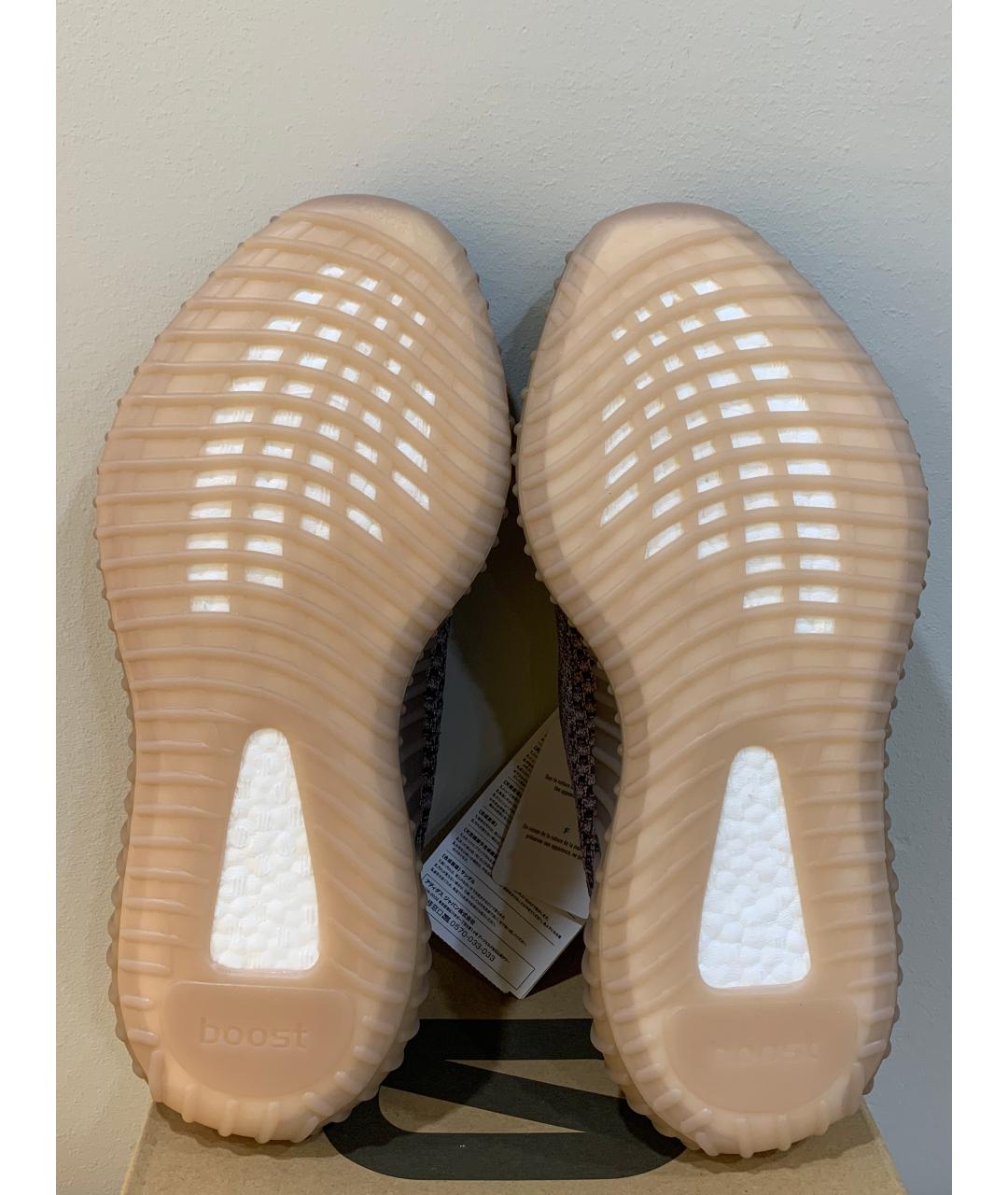 ADIDAS YEEZY Мульти текстильные низкие кроссовки / кеды, фото 5