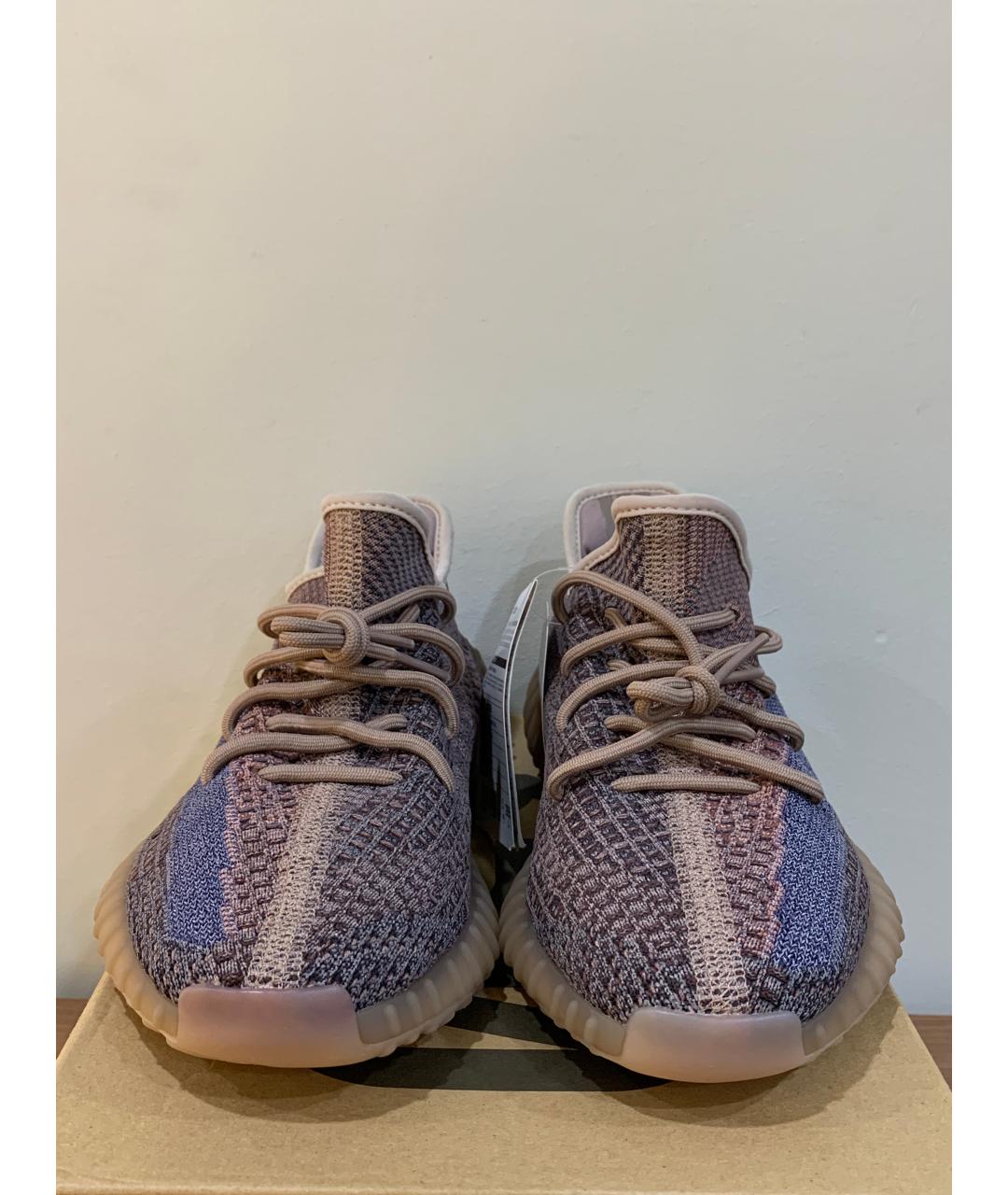 ADIDAS YEEZY Мульти текстильные низкие кроссовки / кеды, фото 2