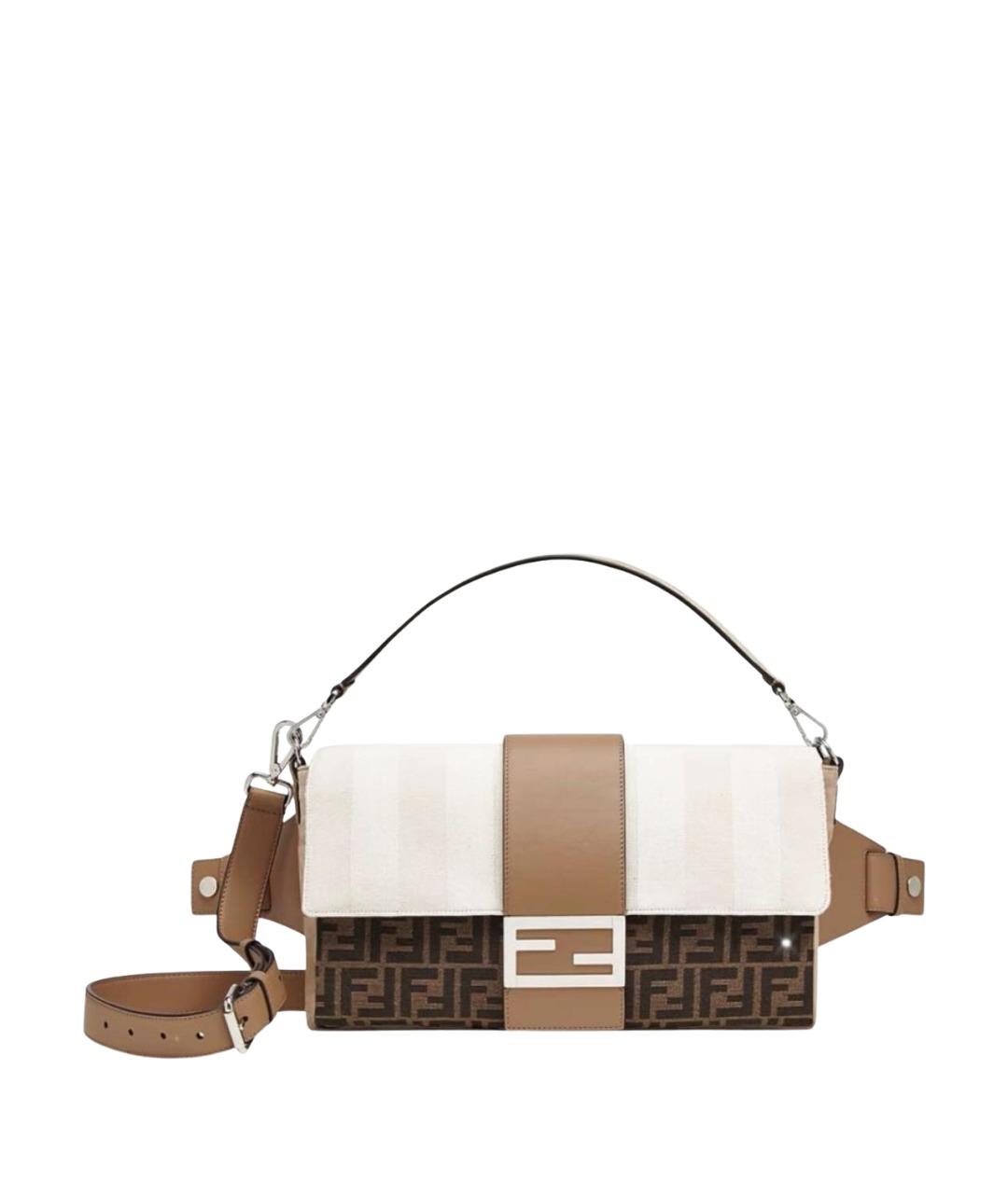 FENDI Мульти жаккардовая сумка через плечо, фото 1