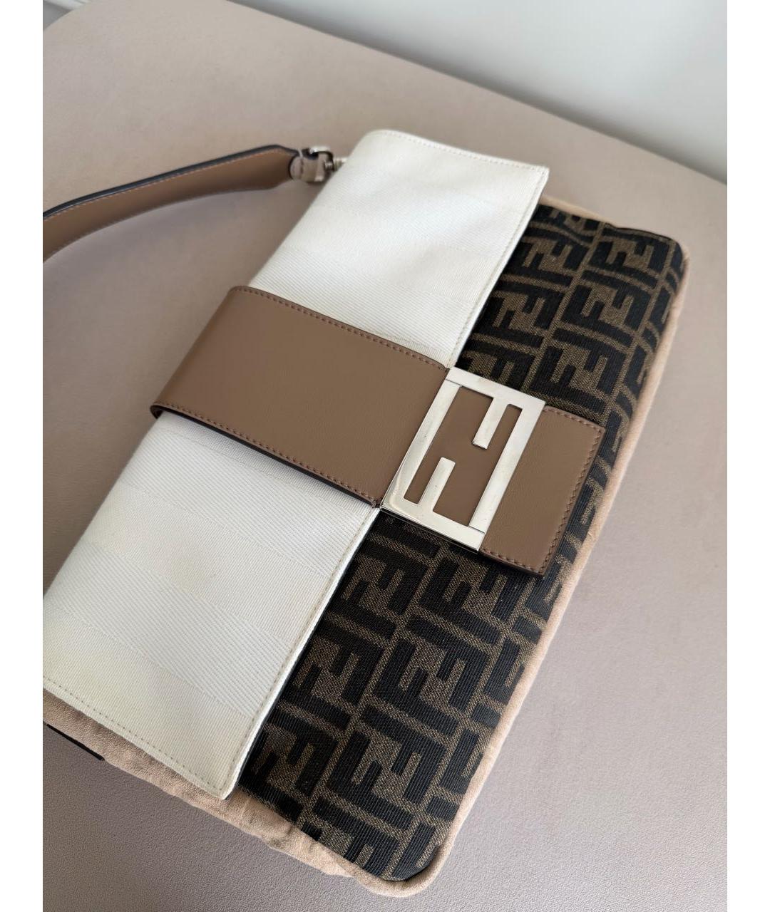 FENDI Мульти жаккардовая сумка через плечо, фото 4
