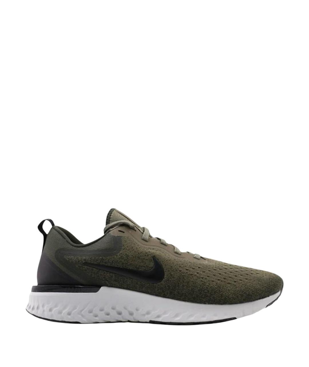 NIKE Хаки текстильные низкие кроссовки / кеды, фото 1