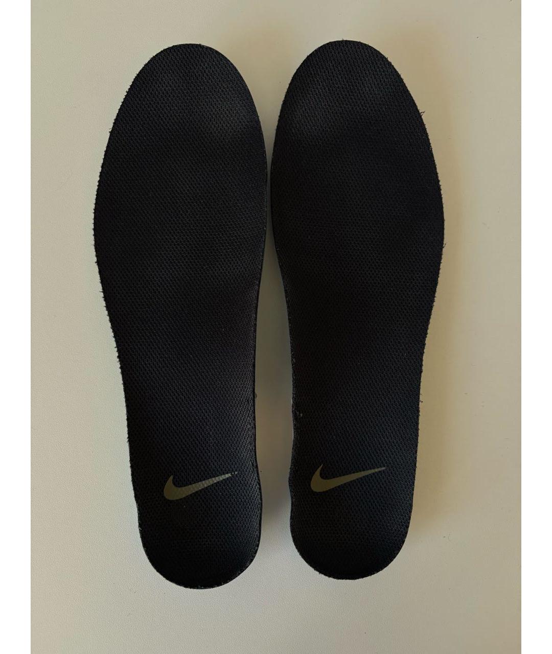 NIKE Хаки текстильные низкие кроссовки / кеды, фото 6