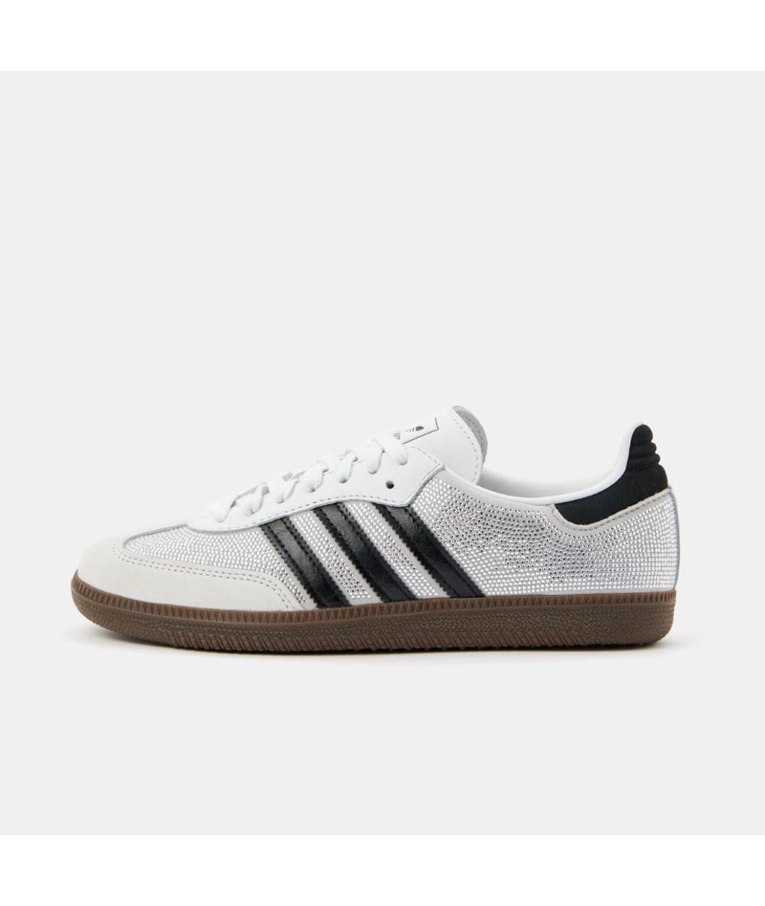 ADIDAS Белые кожаные кроссовки, фото 8