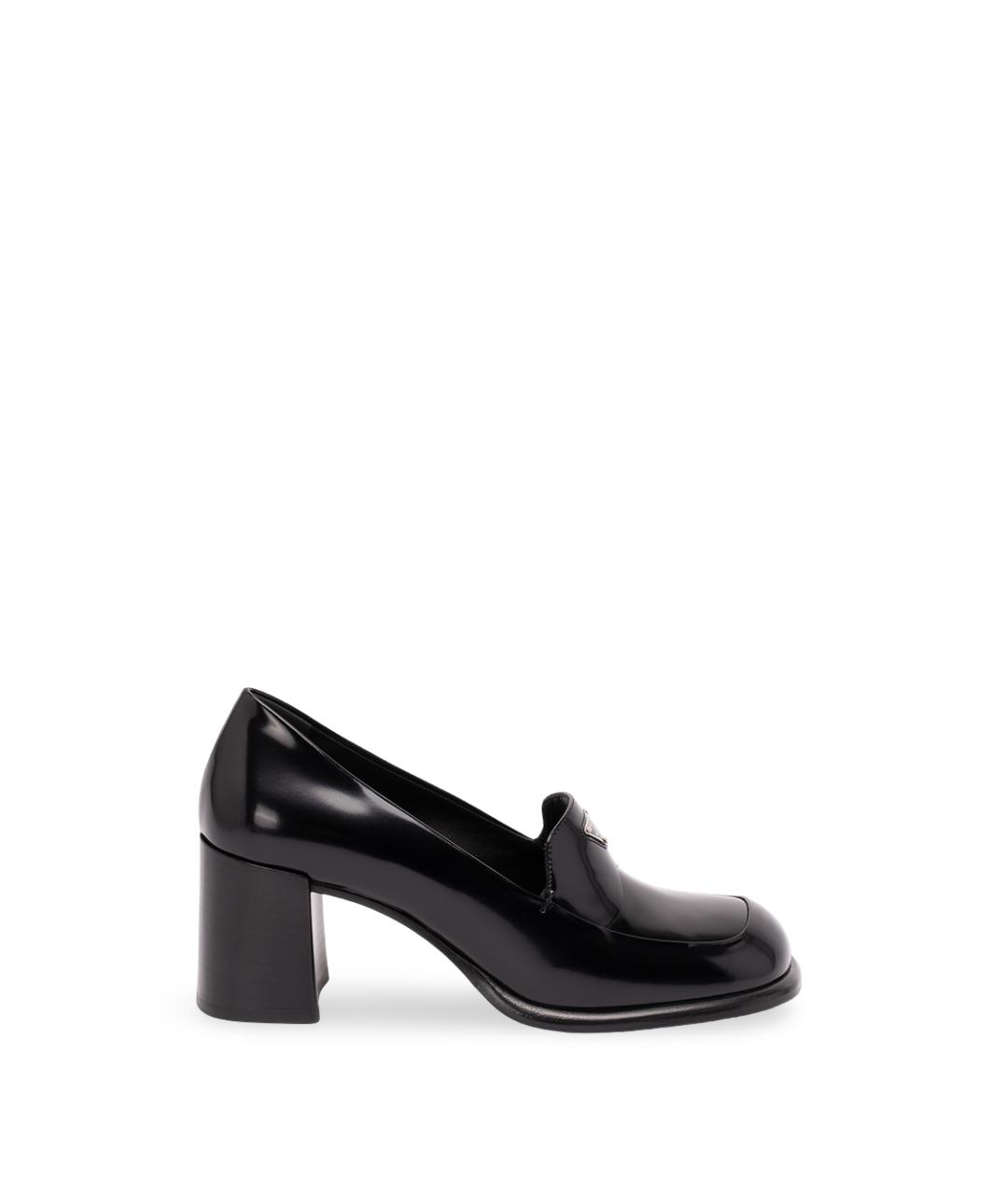 PRADA Черные кожаные туфли, фото 7