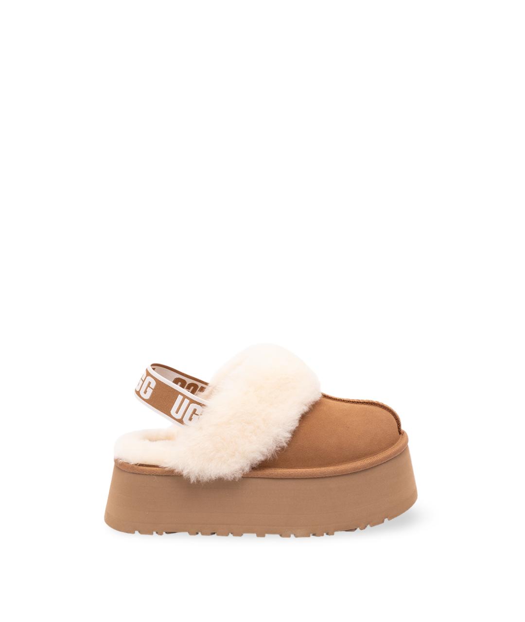 UGG Коричневые кожаные сабо, фото 1