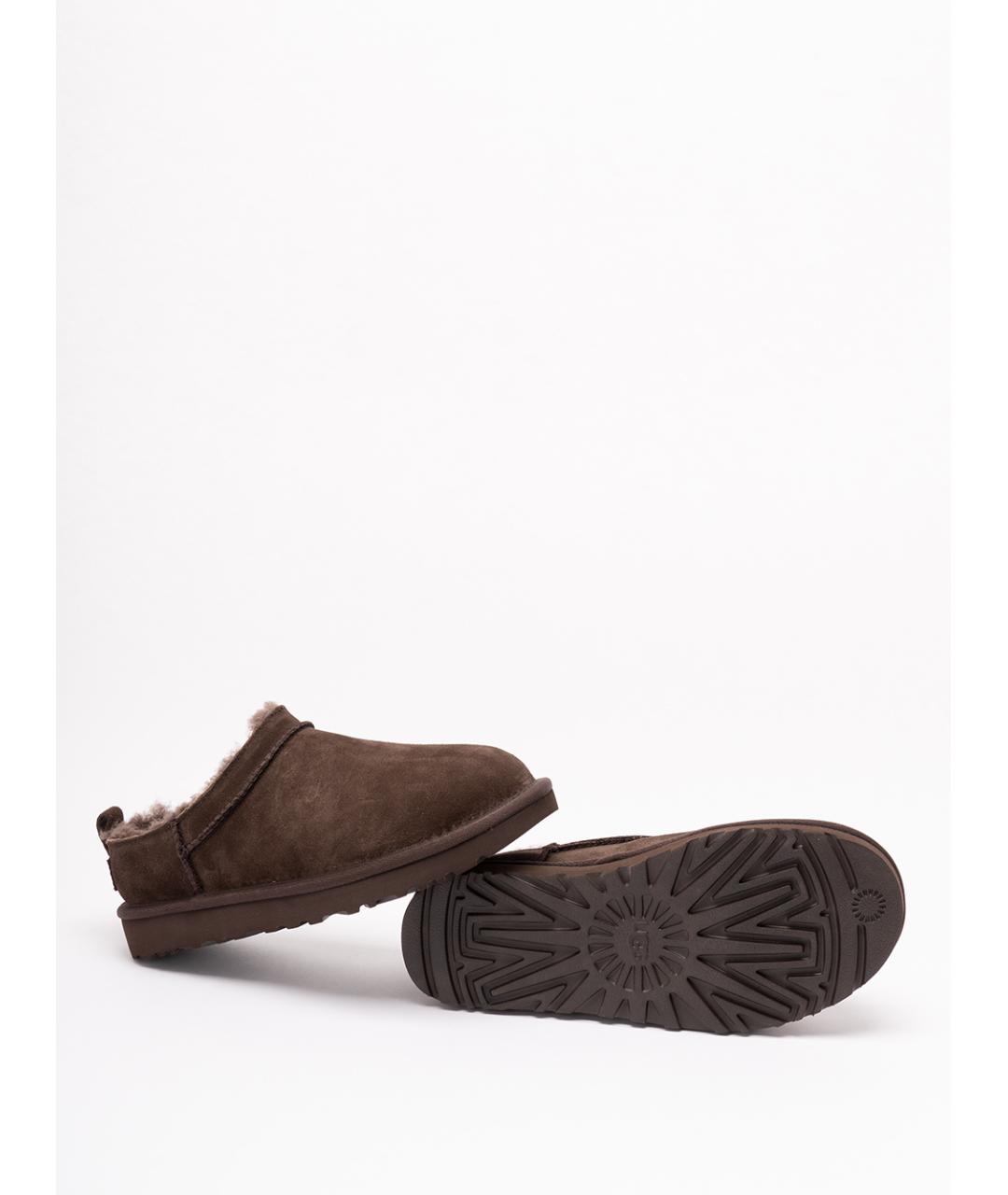 UGG Коричневые кожаные ботинки, фото 4