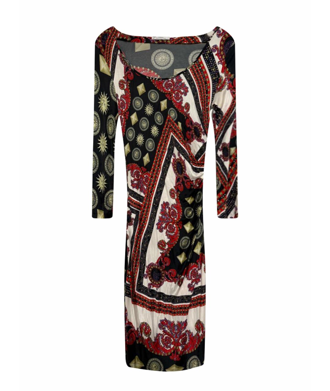VERSACE COLLECTION Мульти вискозное повседневное платье, фото 1