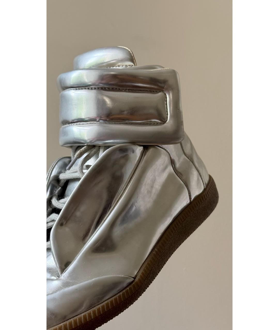 MAISON MARGIELA Серебряные кроссовки, фото 7