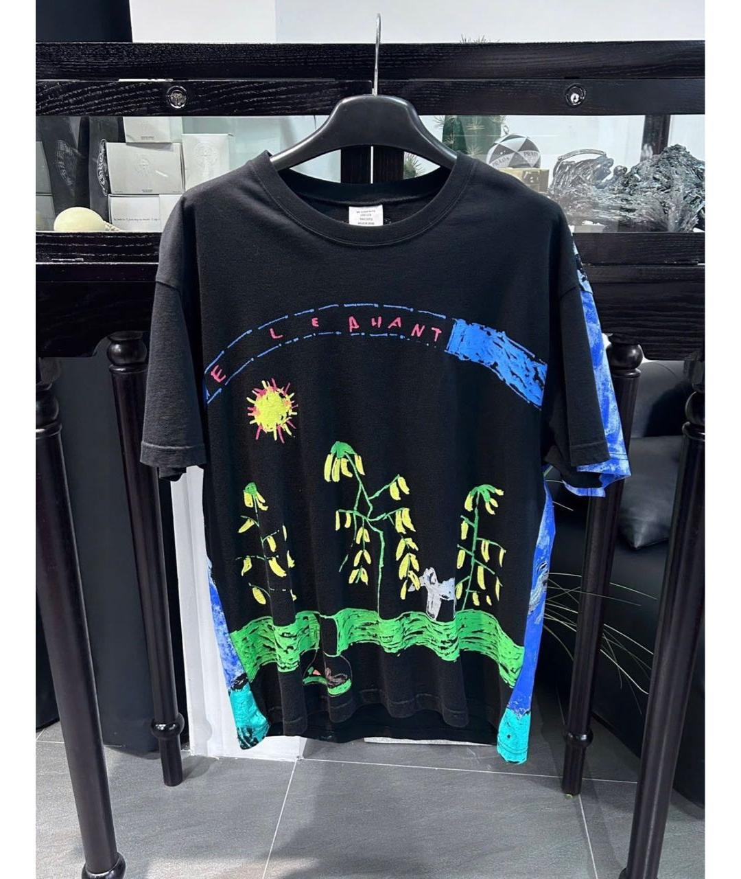 VETEMENTS Мульти хлопковая футболка, фото 6