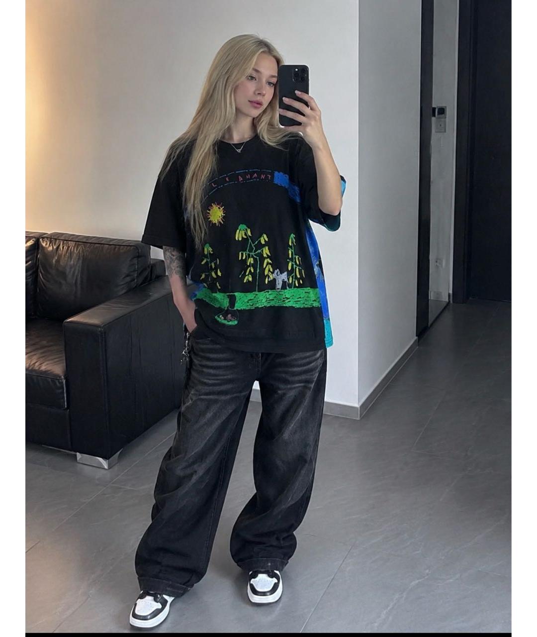 VETEMENTS Мульти хлопковая футболка, фото 5