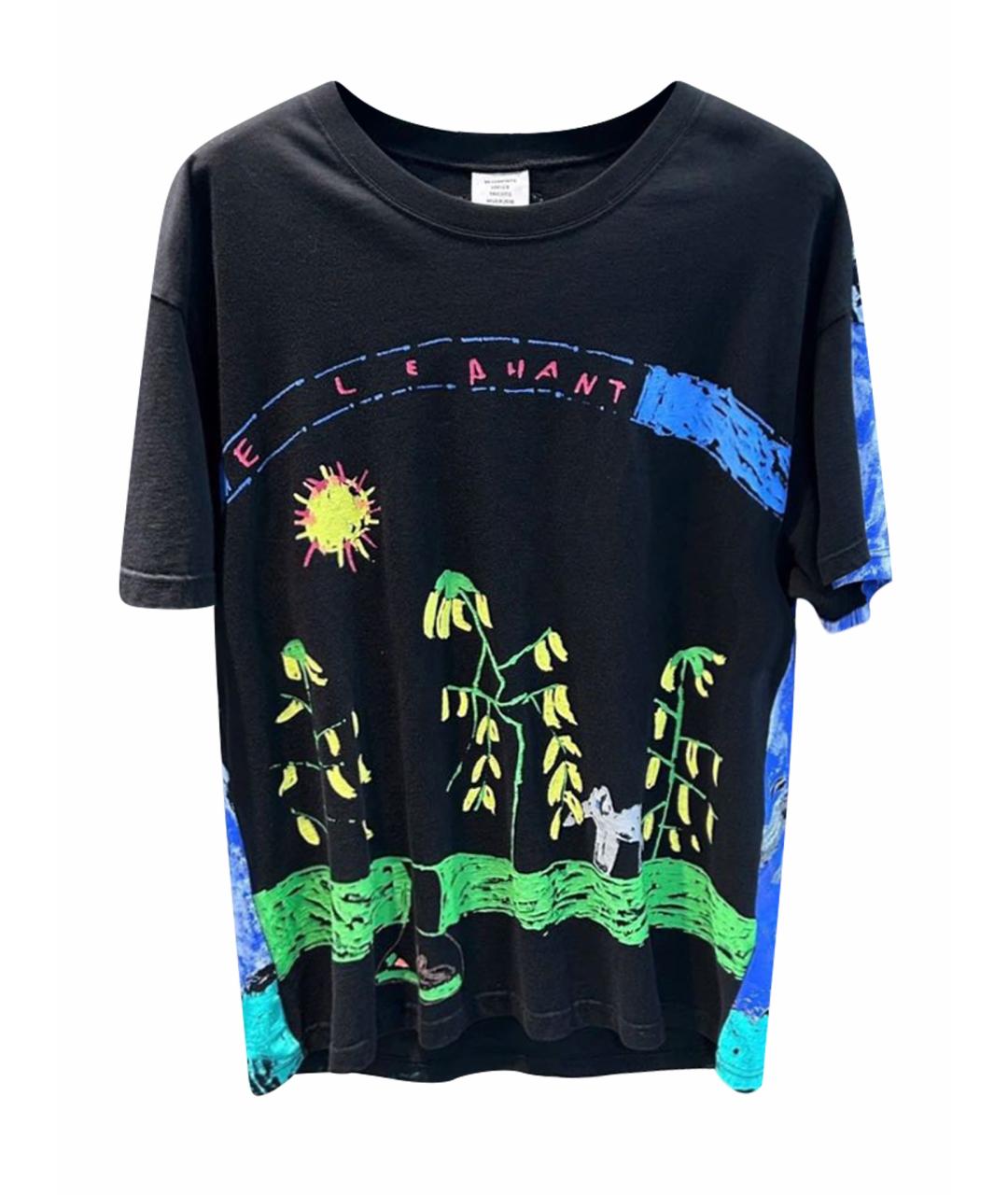 VETEMENTS Мульти хлопковая футболка, фото 1