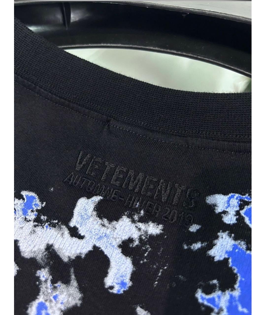 VETEMENTS Мульти хлопковая футболка, фото 3
