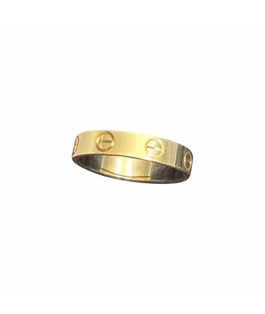 CARTIER Желтое кольцо из желтого золота, фото 1