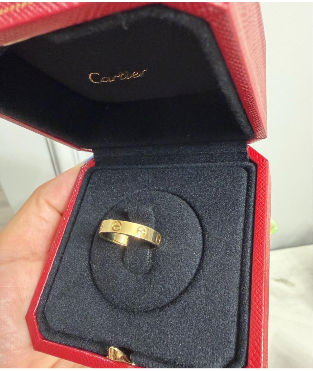 CARTIER Желтое кольцо из желтого золота, фото 5