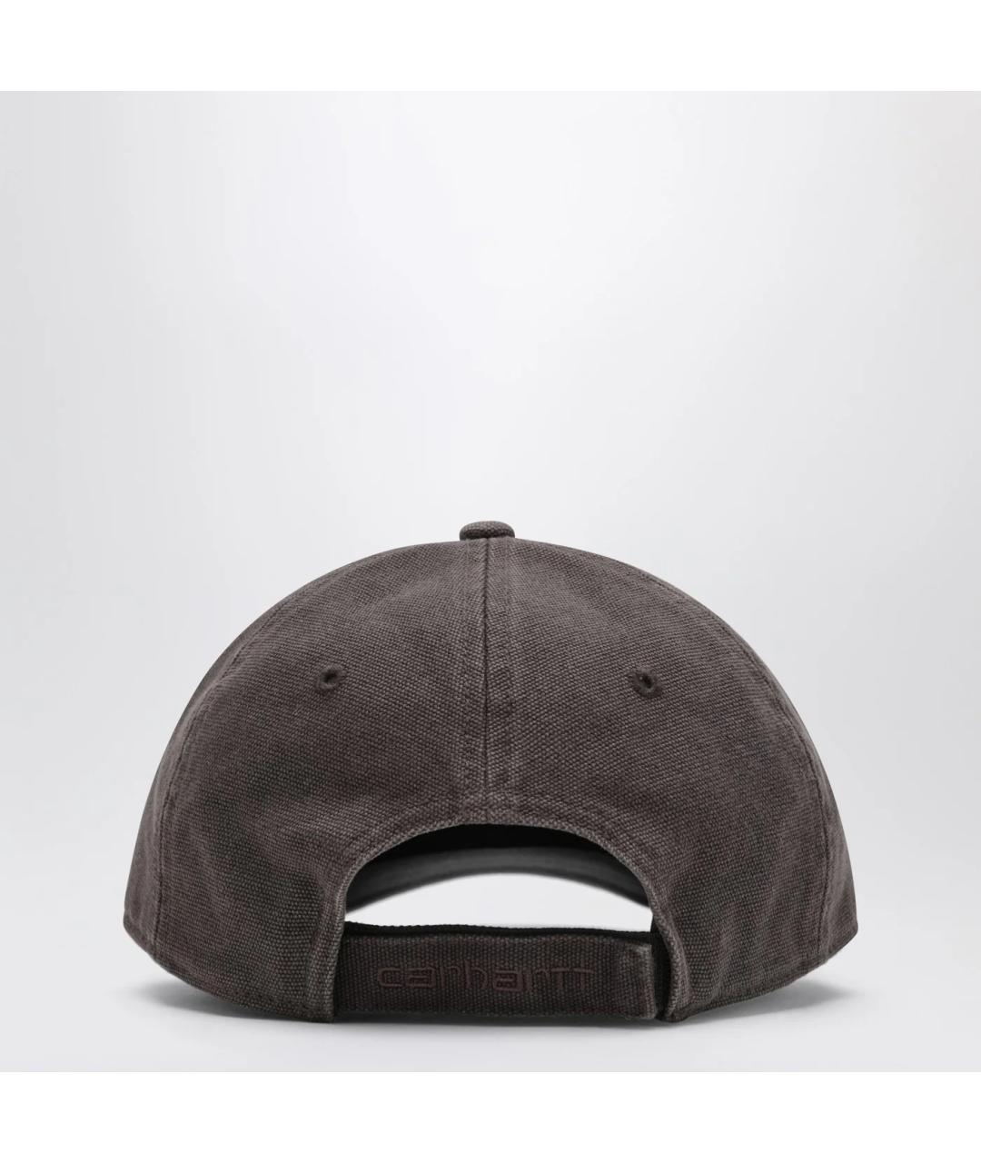 CARHARTT WIP Серая хлопковая кепка/бейсболка, фото 2