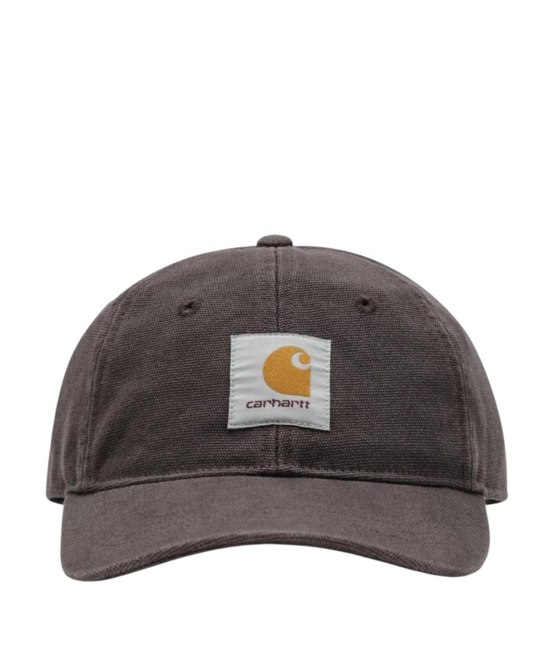 CARHARTT WIP Серая хлопковая кепка/бейсболка, фото 1
