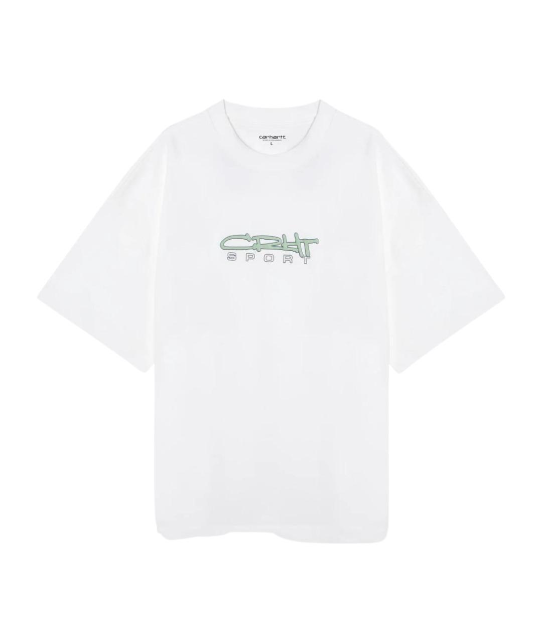 CARHARTT WIP Белая хлопковая футболка, фото 1