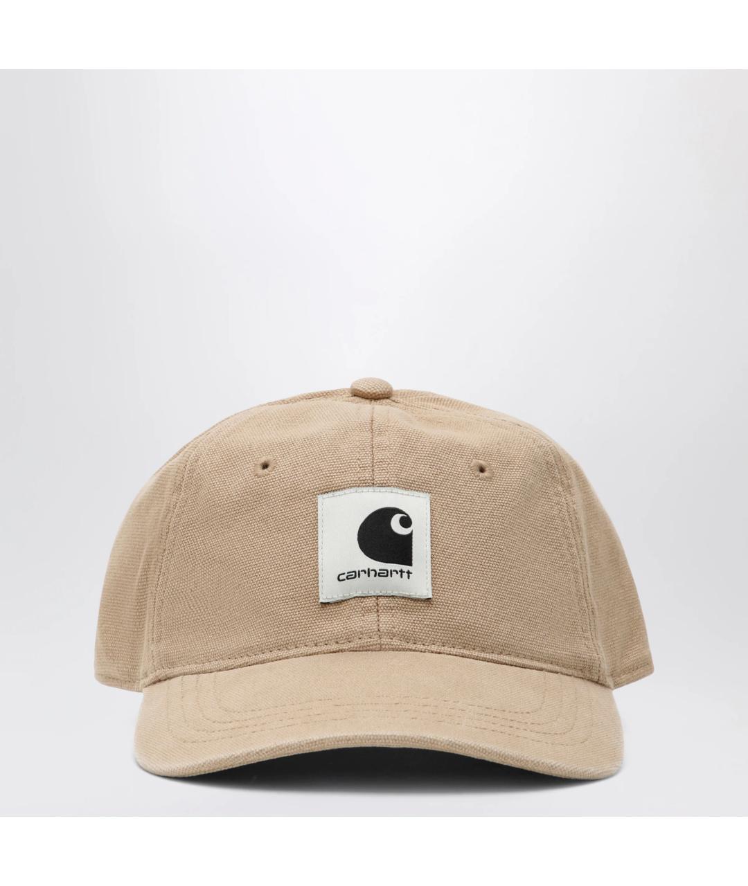CARHARTT WIP Бежевая хлопковая кепка/бейсболка, фото 3