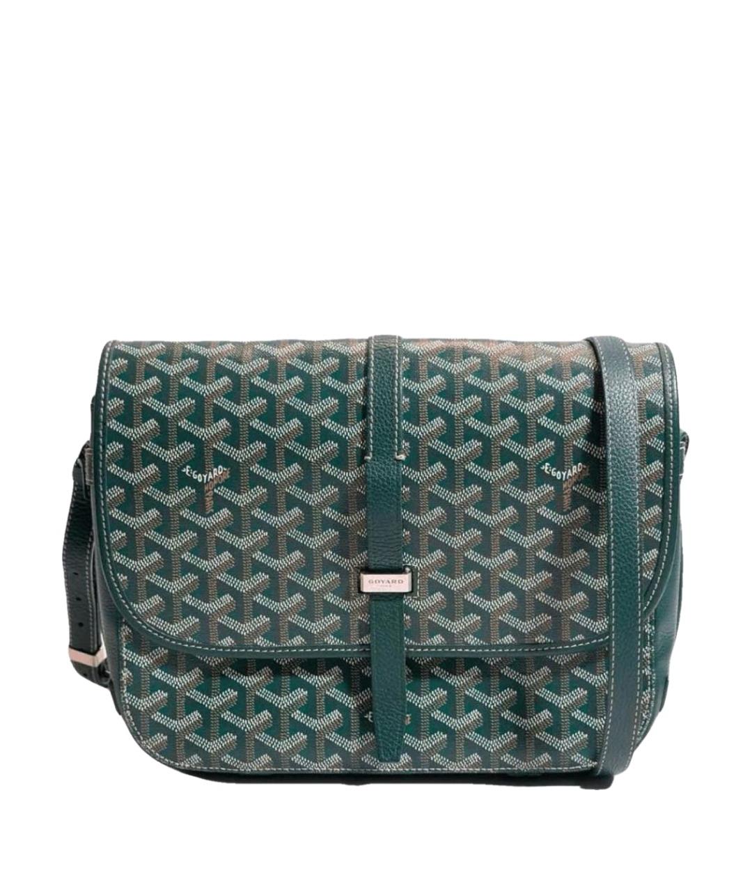 GOYARD Зеленая канва сумка через плечо, фото 1