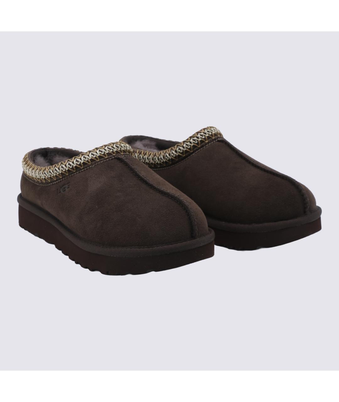 UGG Коричневые замшевые ботинки, фото 2