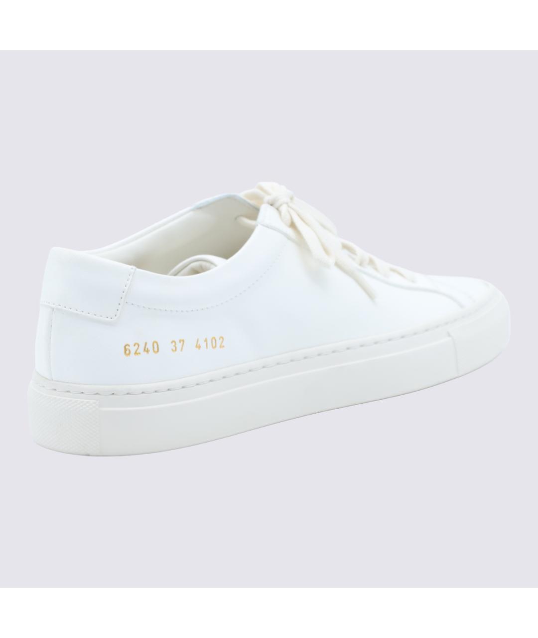 COMMON PROJECTS Белые кожаные кеды, фото 3