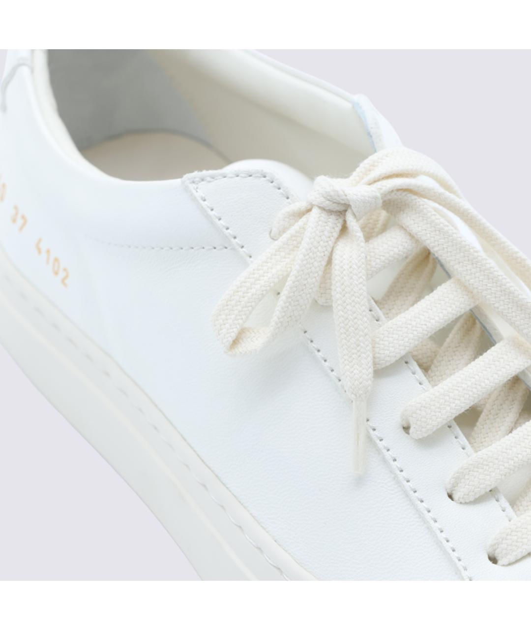 COMMON PROJECTS Белые кожаные кеды, фото 4