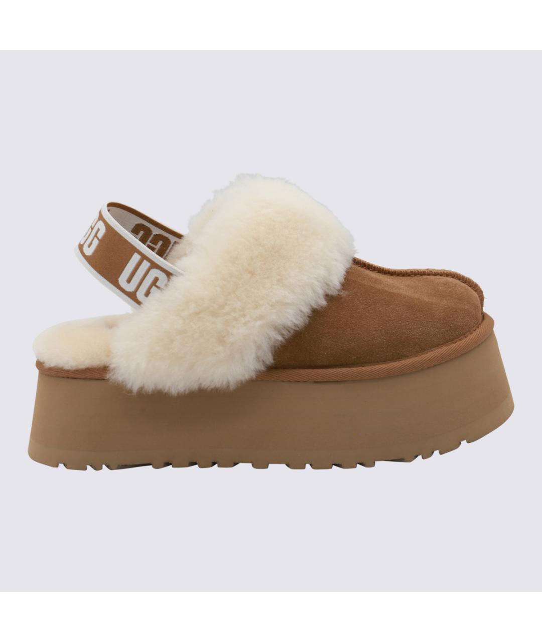 UGG Коричневые замшевые ботинки, фото 3