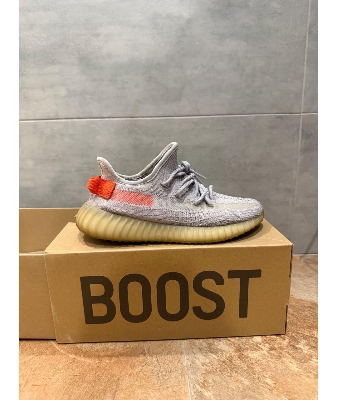 ADIDAS YEEZY Серые низкие кроссовки / кеды, фото 9