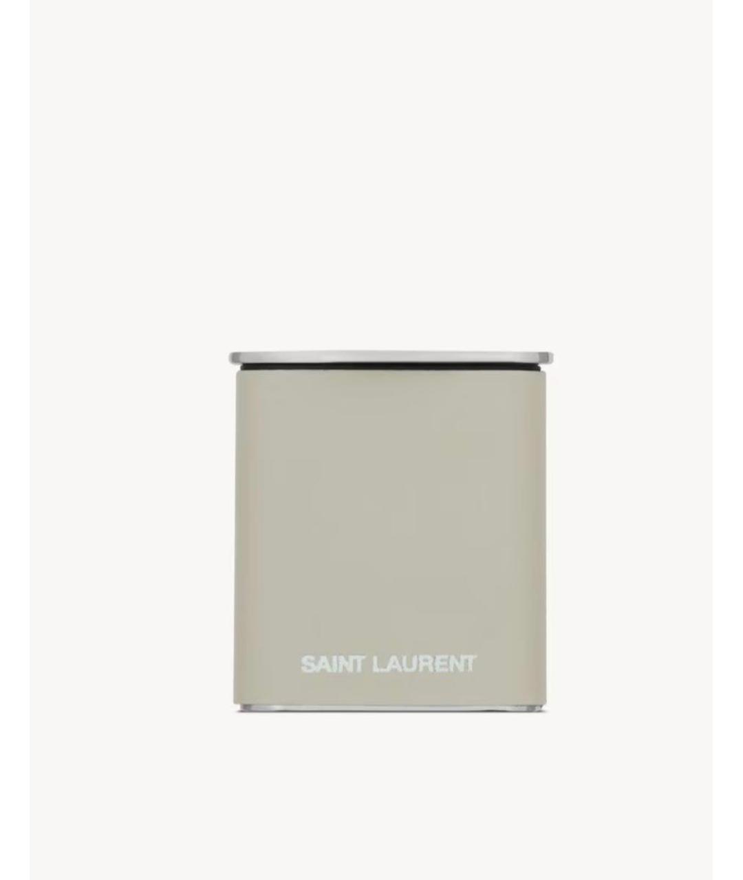 SAINT LAURENT Серый брелок, фото 5