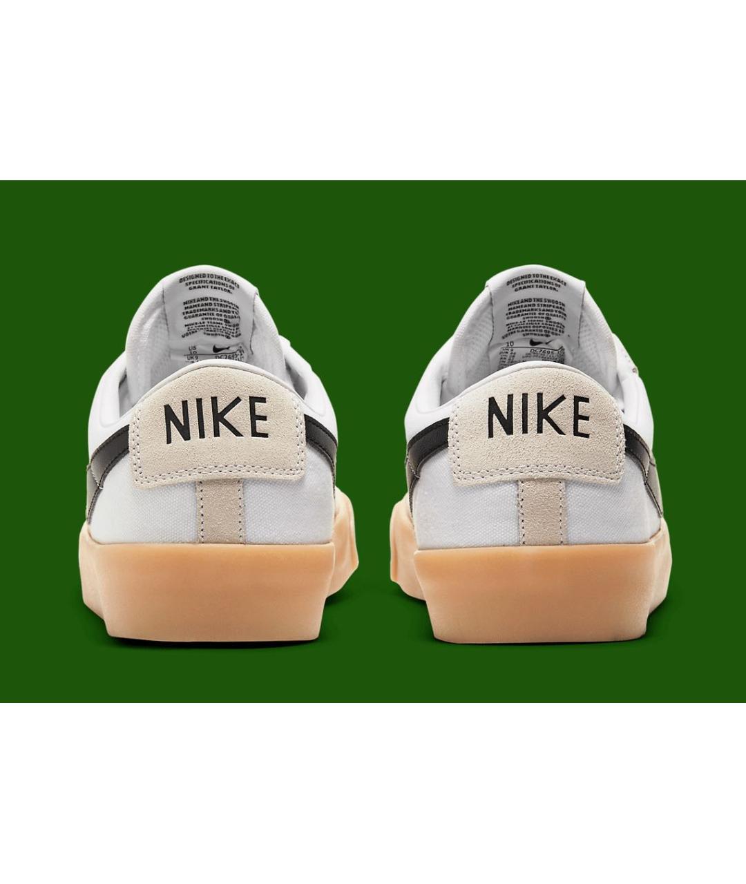 NIKE Бежевые замшевые низкие кроссовки / кеды, фото 4