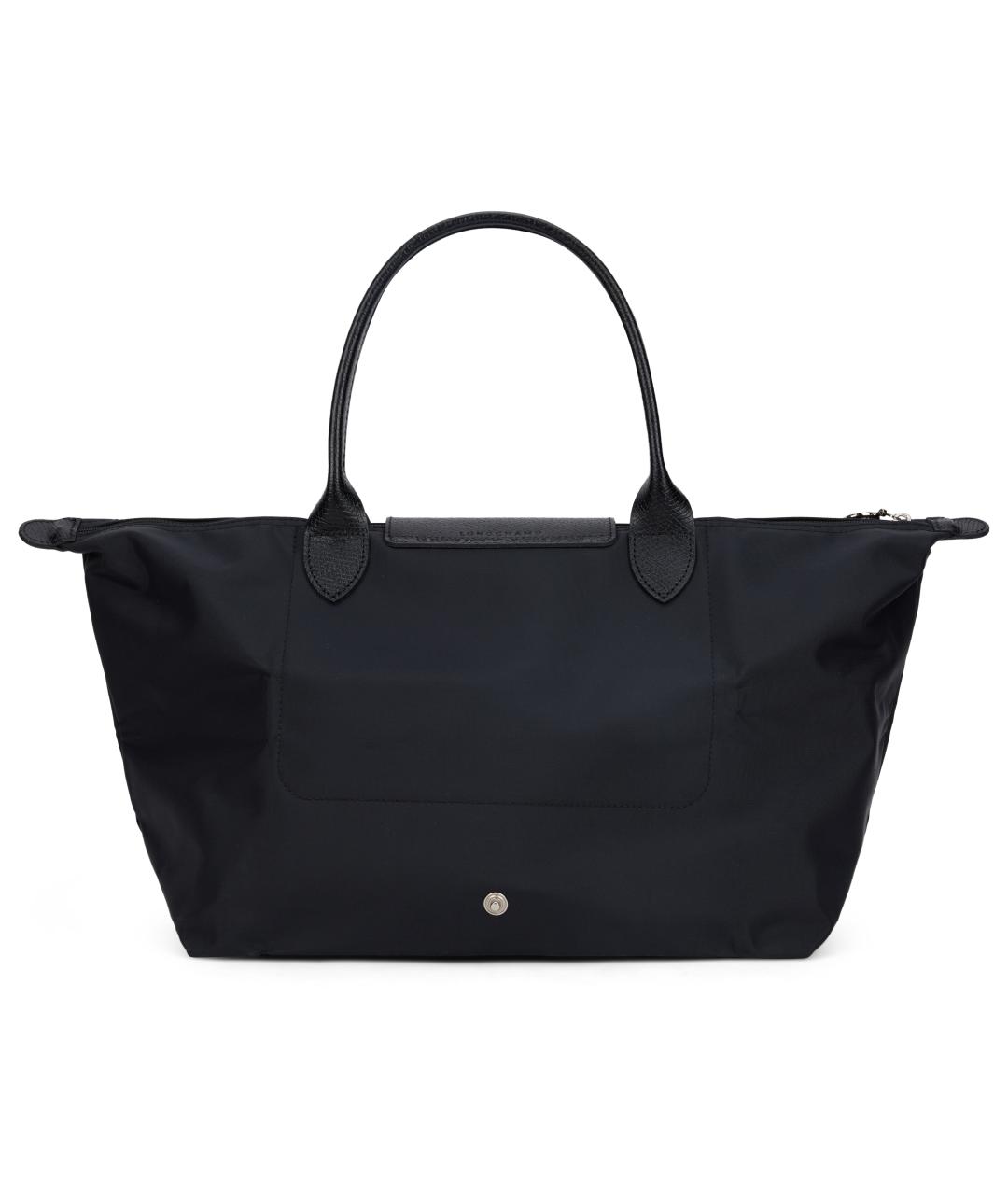 LONGCHAMP Черная синтетическая сумка тоут, фото 3