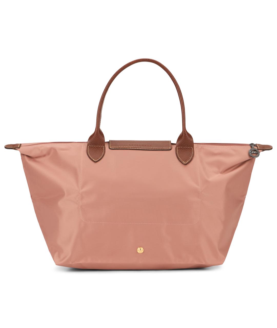LONGCHAMP Розовая синтетическая сумка тоут, фото 3