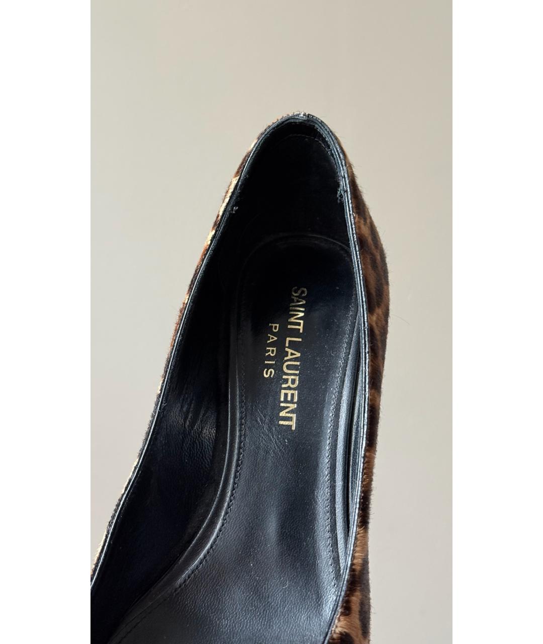 SAINT LAURENT Мульти туфли, фото 7