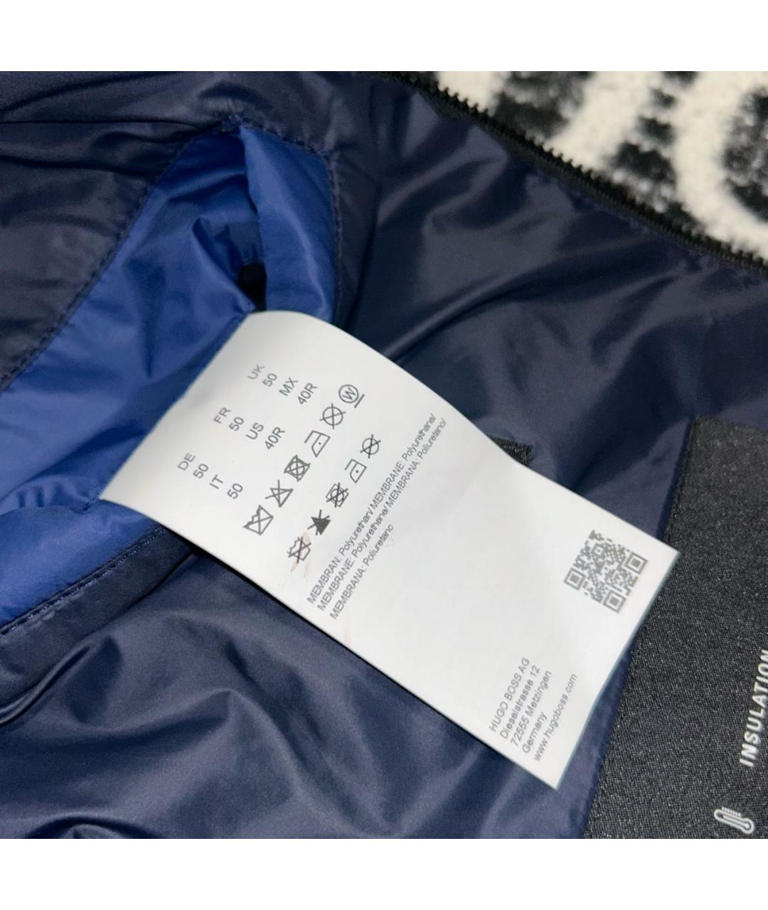 HUGO BOSS Темно-синий жилет, фото 4