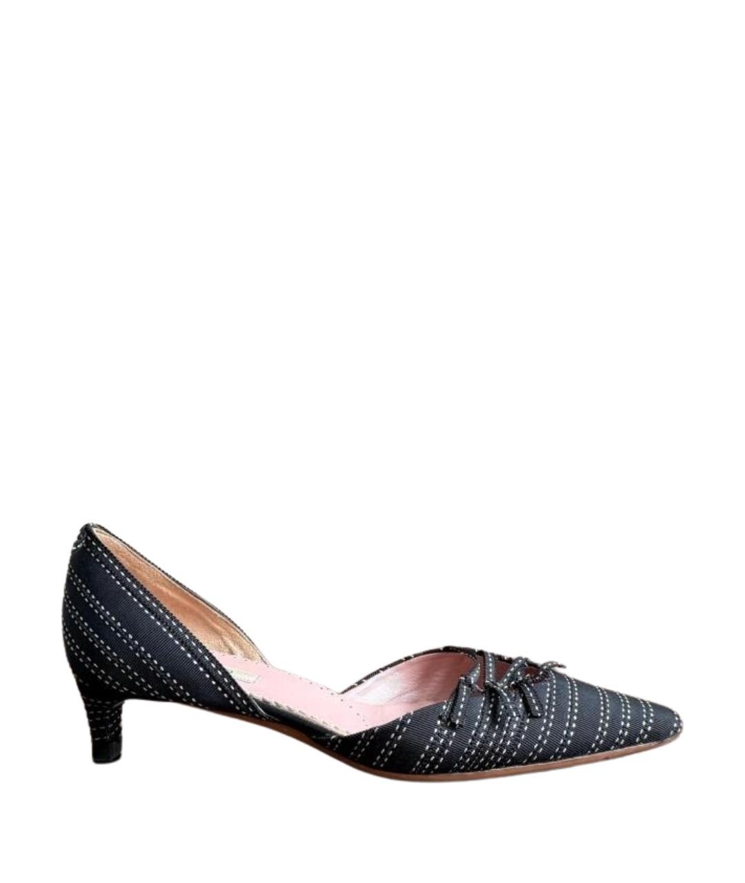 PRADA Черные мюли, фото 1