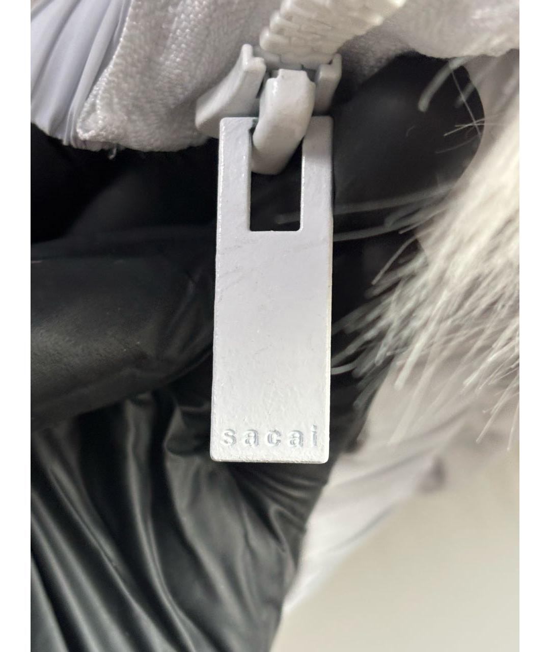 SACAI Белая полиэстеровая куртка, фото 6