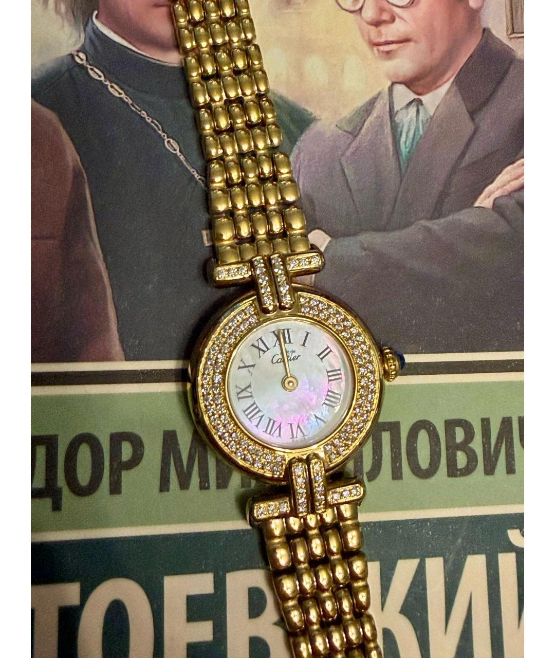 CARTIER Золотые часы, фото 7