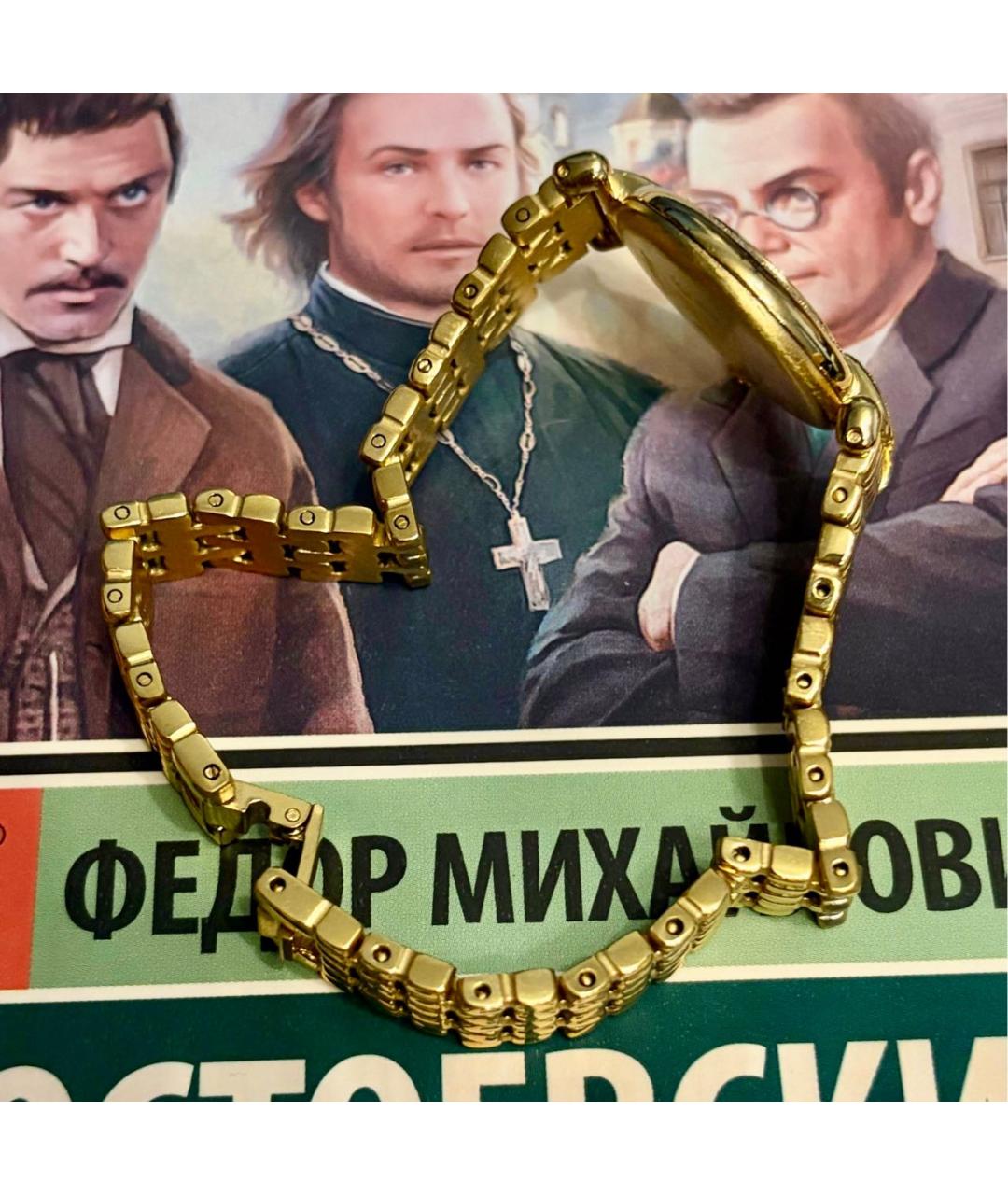 CARTIER Золотые часы, фото 4