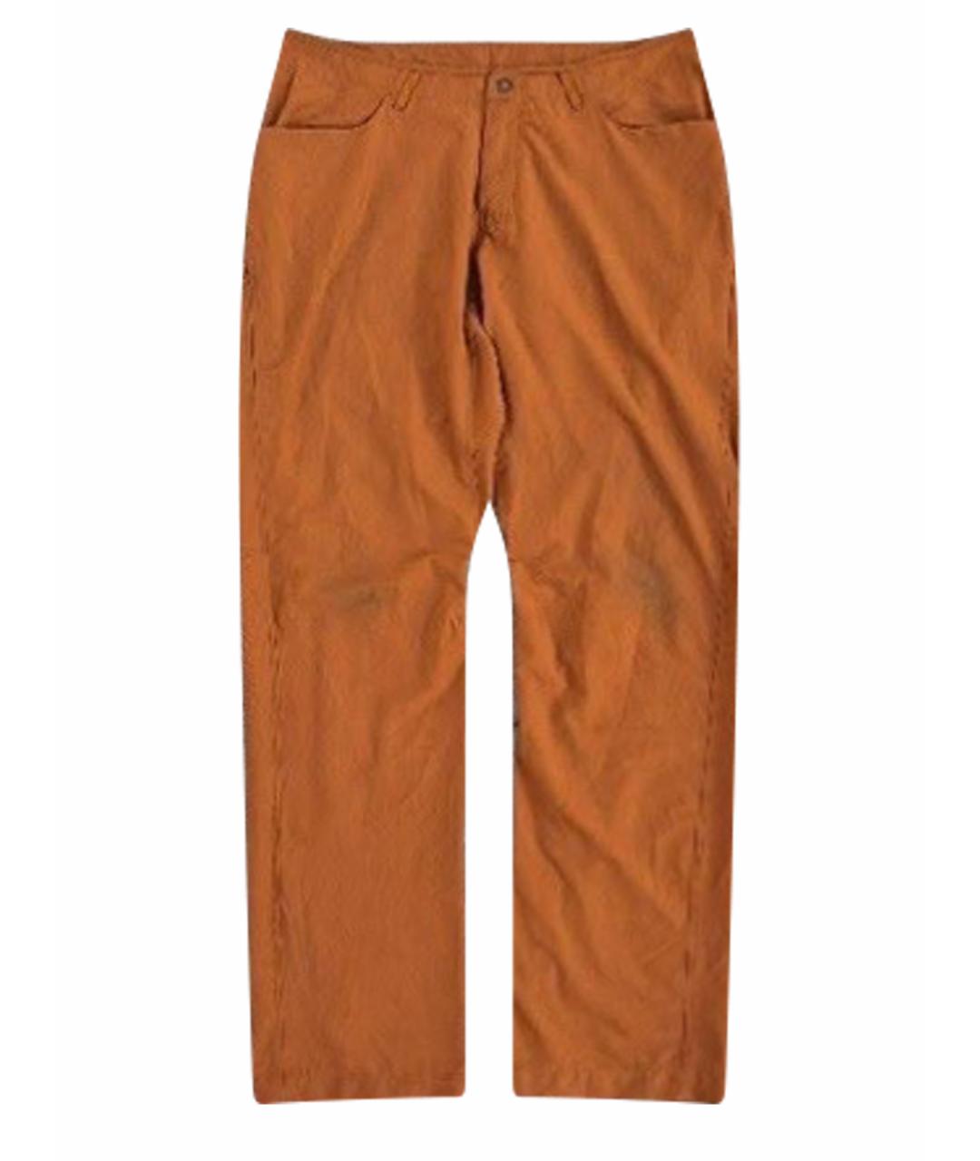 ARCTERYX Оранжевые нейлоновые повседневные брюки, фото 1