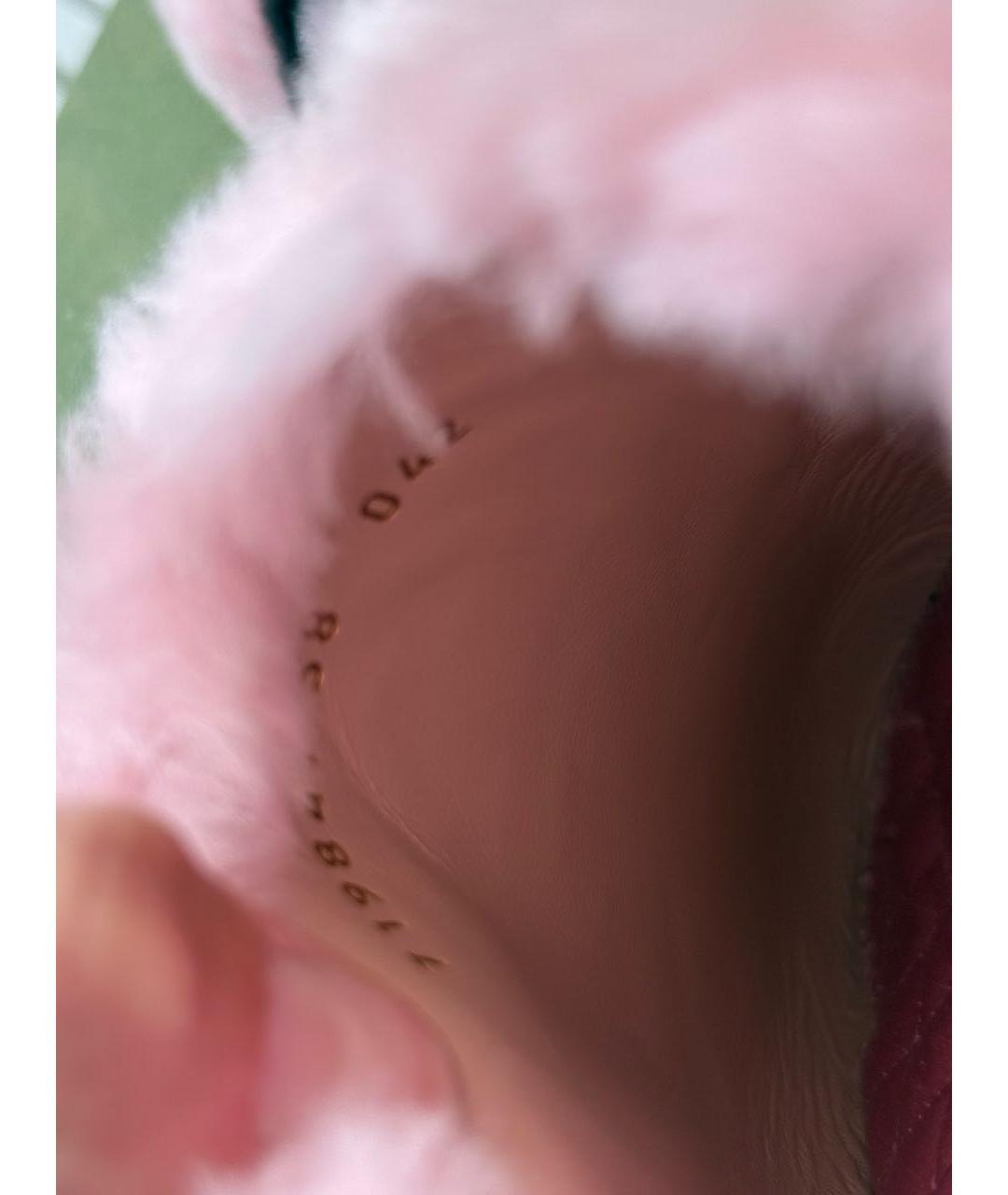 GUCCI Розовые мюли, фото 3