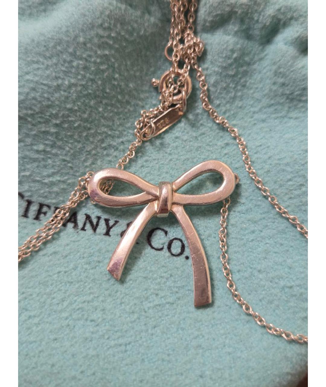 TIFFANY&CO Серебряное серебряное колье, фото 6