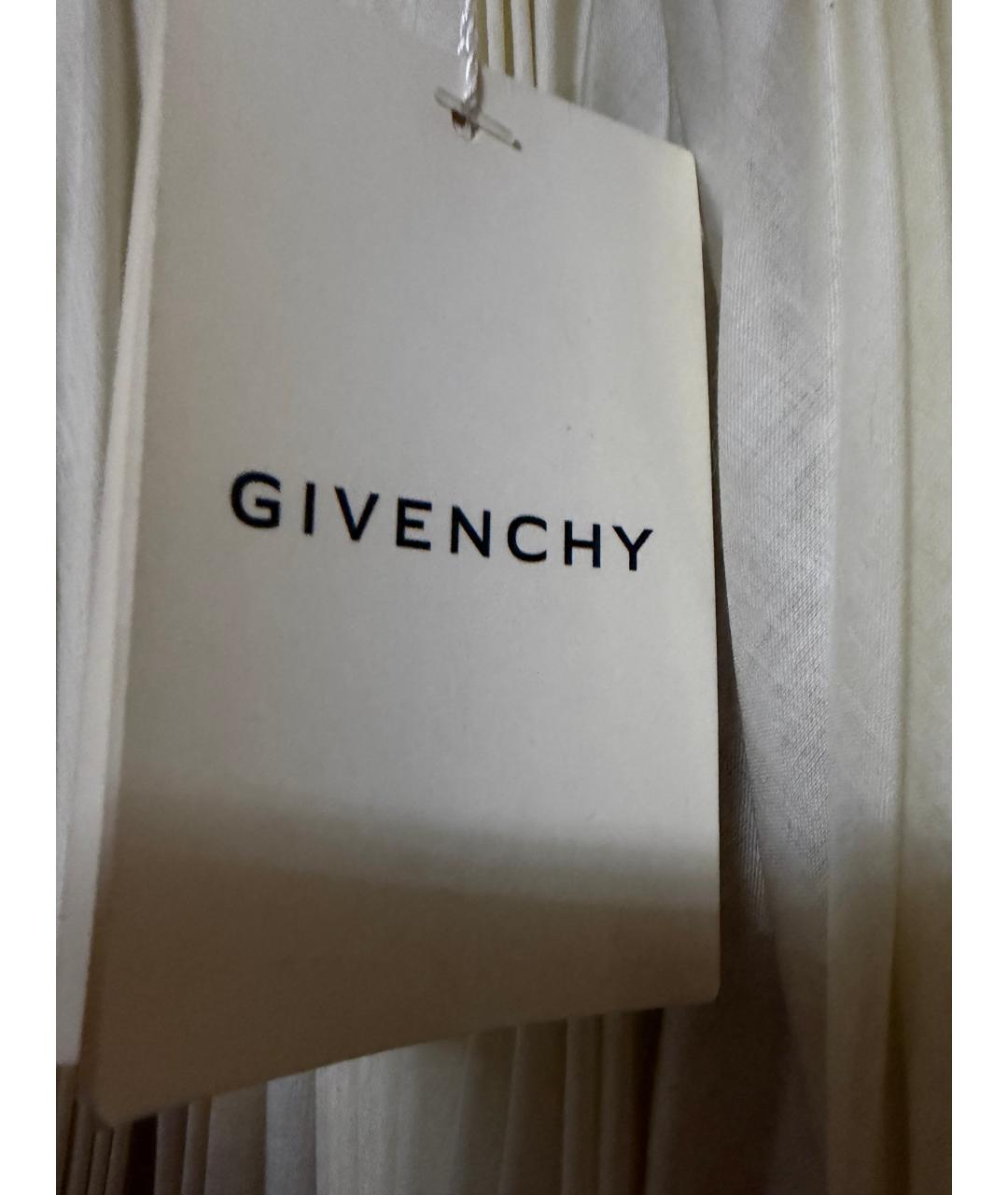 GIVENCHY Бежевый вискозный костюм с юбками, фото 5
